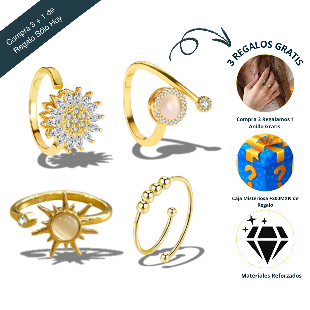 Noxiety™ Anillos para la Ansiedad