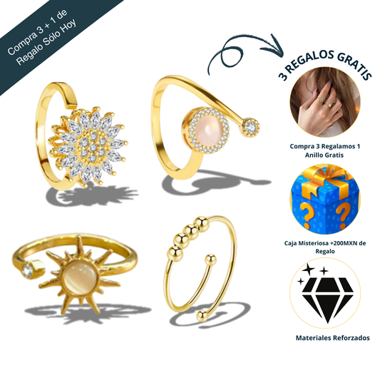 Noxiety™ Anillos para la Ansiedad