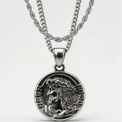 JESUS QUARTER NECKLACE