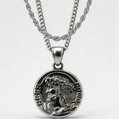 JESUS QUARTER NECKLACE