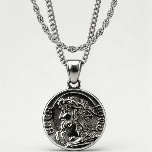 JESUS QUARTER NECKLACE