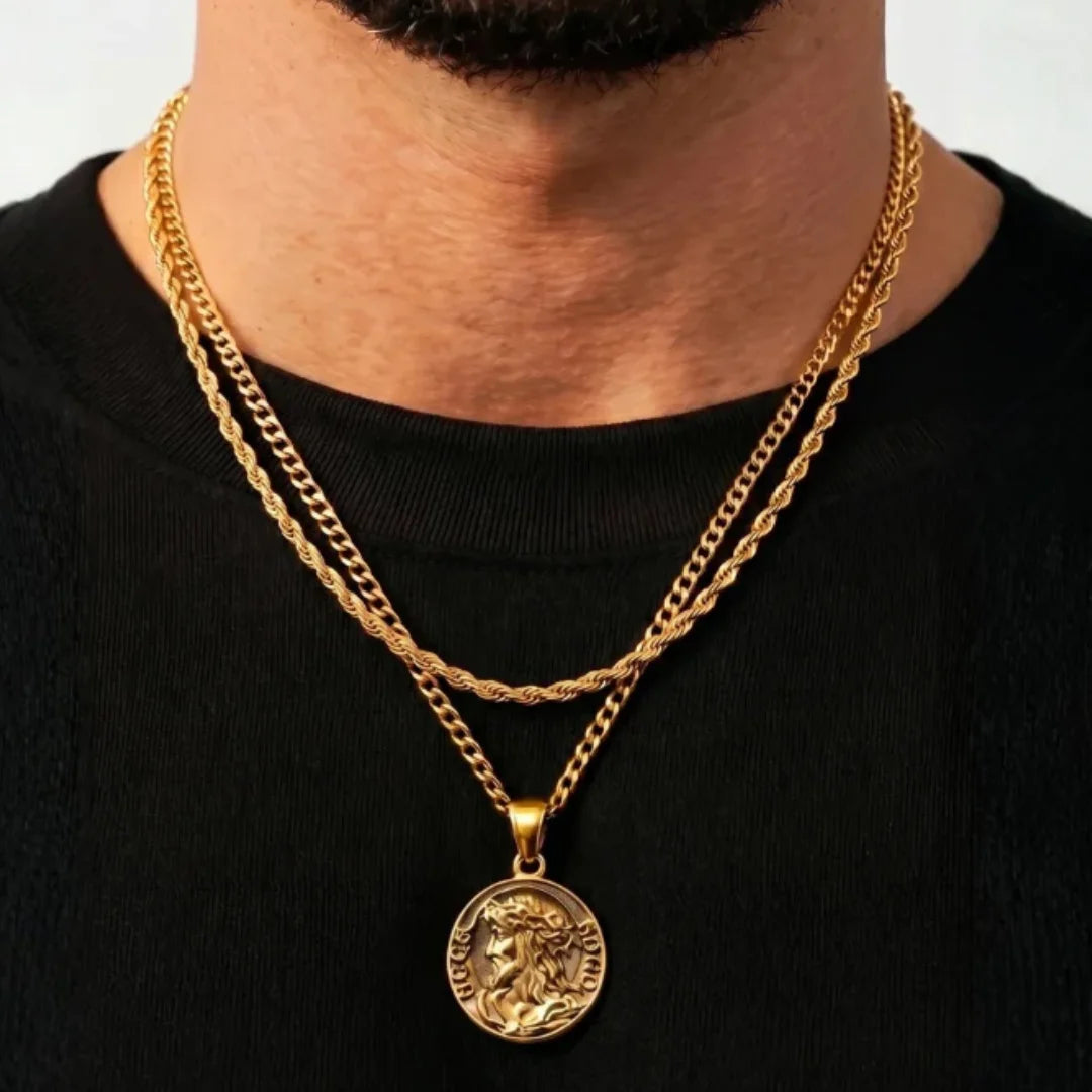 JESUS QUARTER NECKLACE