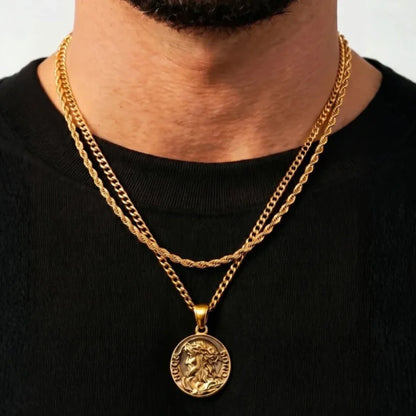 JESUS QUARTER NECKLACE